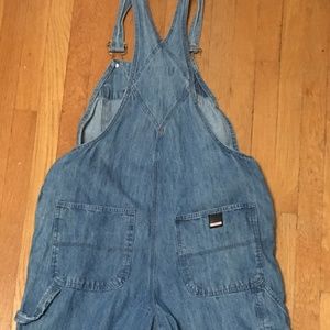 Cropped Craftsman Overalls